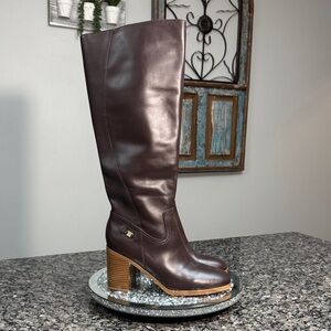 Giani Bernini Dark Brown Heeled Boots NWT 11